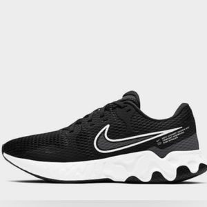Nike Renew Ride 2 Shoes Black White Smoke Gray Men's Size 14